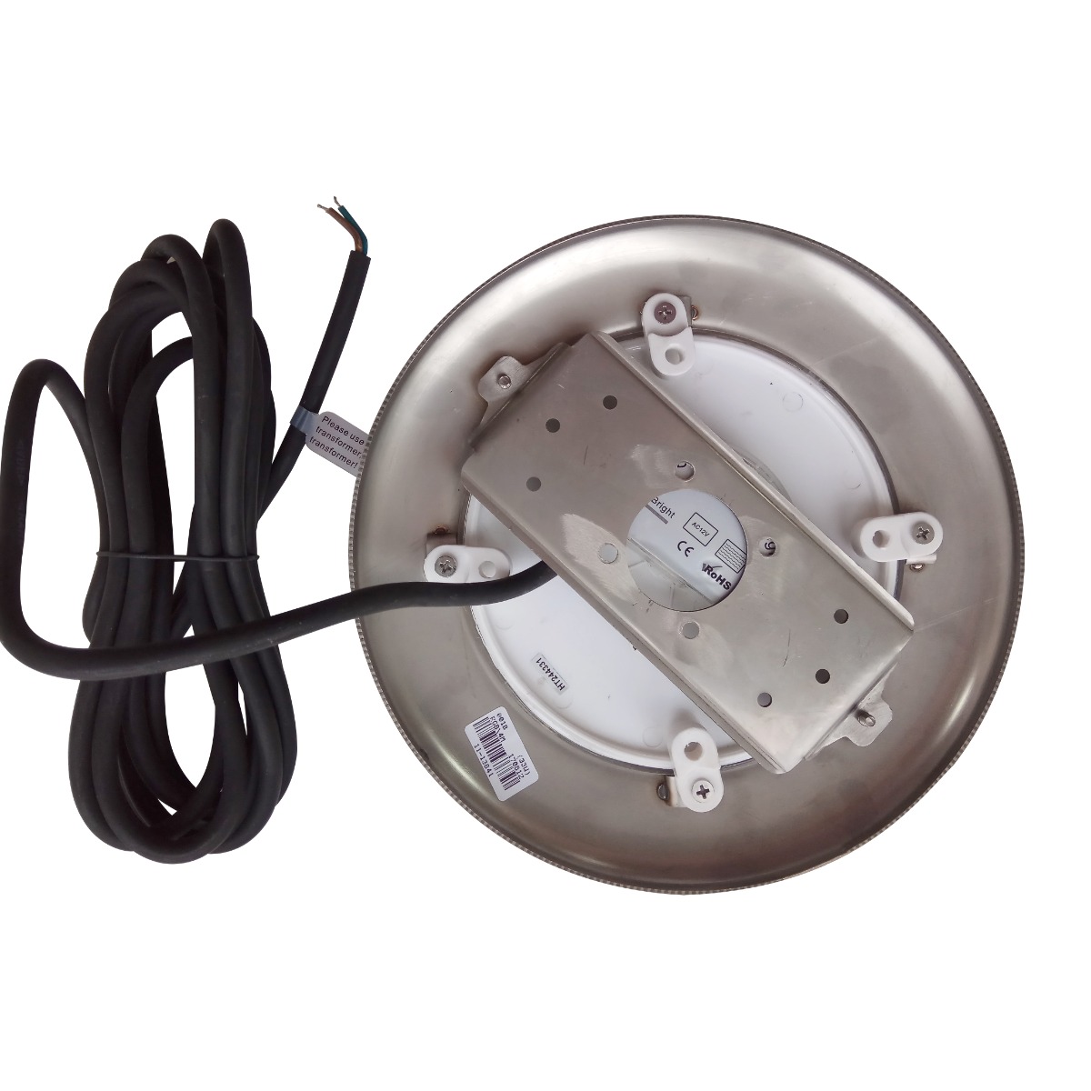 Прожектор світлодіодний Aquaviva HT201S 546LED 33 Вт RGB (AISI-316), із закладною 2 Прожектор світлодіодний Aquaviva HT201S 546LED 33 Вт RGB (AISI-316), із закладною