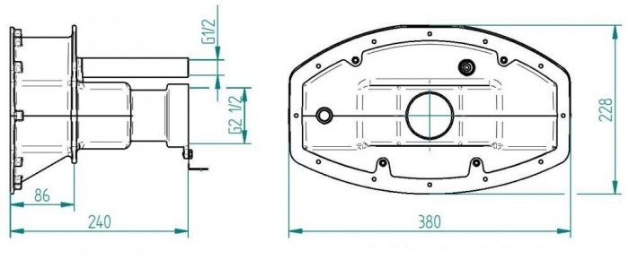 Закладний короб Fitstar 8300251, для протитечії Cyclon/Cyclon-Duo, для солоної води 2 Закладний короб Fitstar 8300251, для протитечії Cyclon/Cyclon-Duo, для солоної води