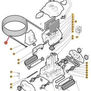 Кабель для пилососа Hayward SharkVac XL Pilot / QC 17 м, (RCX50061)