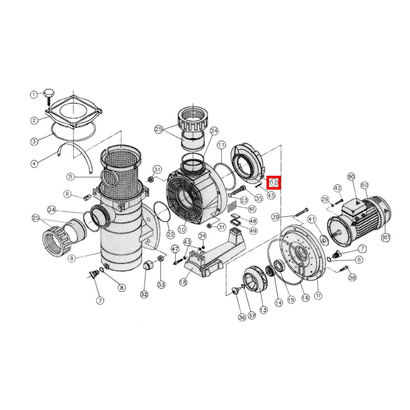 Дифузор KTB Kripsol RPUM0012.08R 2 Дифузор KTB Kripsol RPUM0012.08R