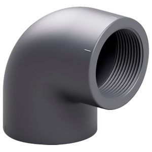 Коліно ПВХ Effast RGRGOG110L 90° перехідне, з внутрішньою різьбою d110x4"