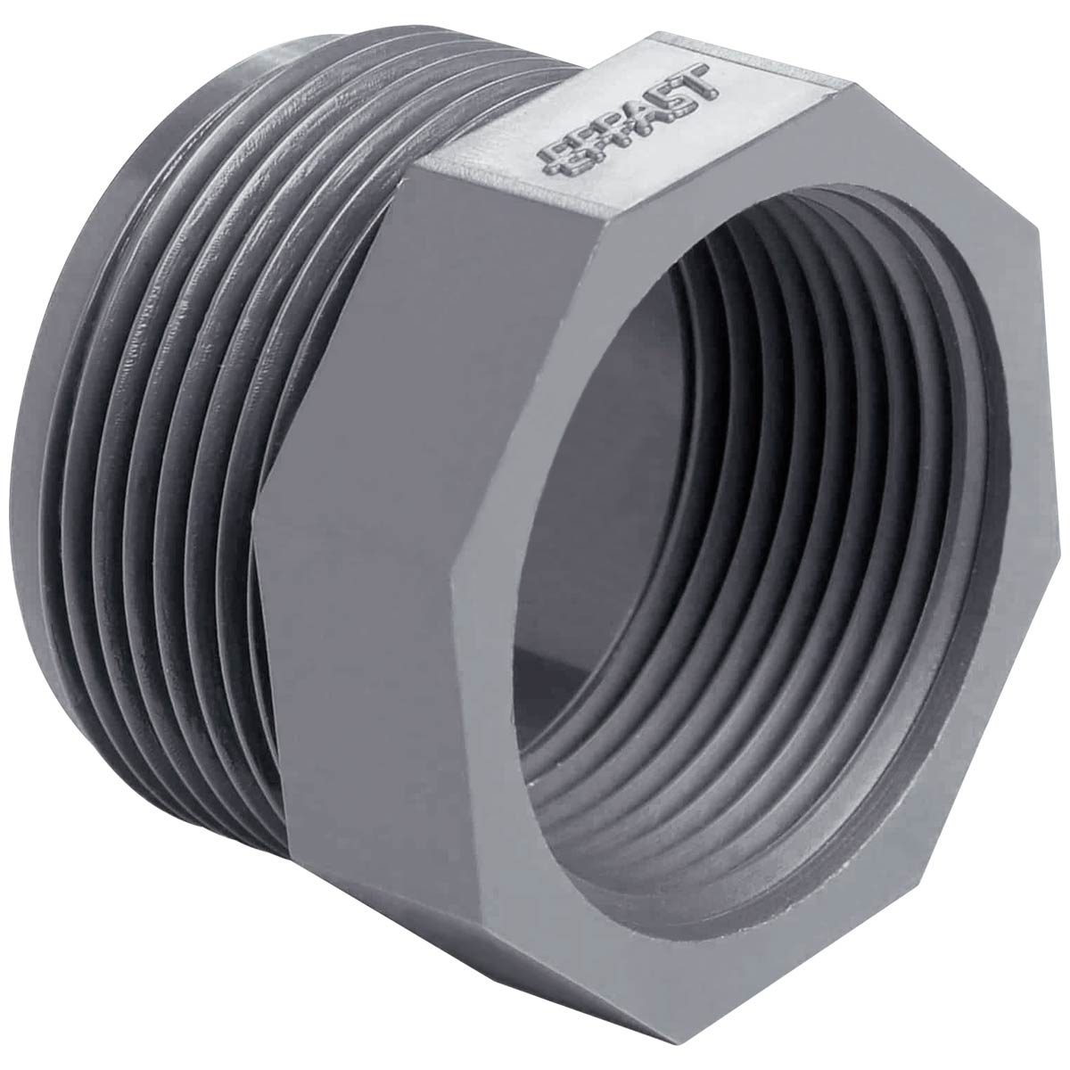 Втулка-футорка ПВХ Effast RERRCE020A коротка, різьбова 1/2"x1/4" 1 Втулка-футорка ПВХ Effast RERRCE110I коротка, різьбова 4"x3"