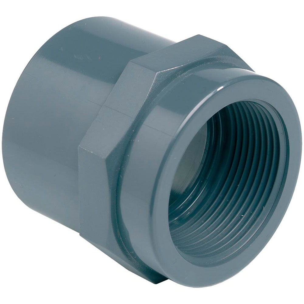 Муфта ПВХ Effast RGRMAG016A перехідна з внутрішньою різьбою, d16x3/8" 1 Муфта ПВХ Effast RGRMAG016A перехідна з внутрішньою різьбою, d16x3/8"