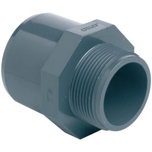 Муфта ПВХ Effast RGRAMG012A перехідна, із зовнішньою різьбою d12x16x3/8"