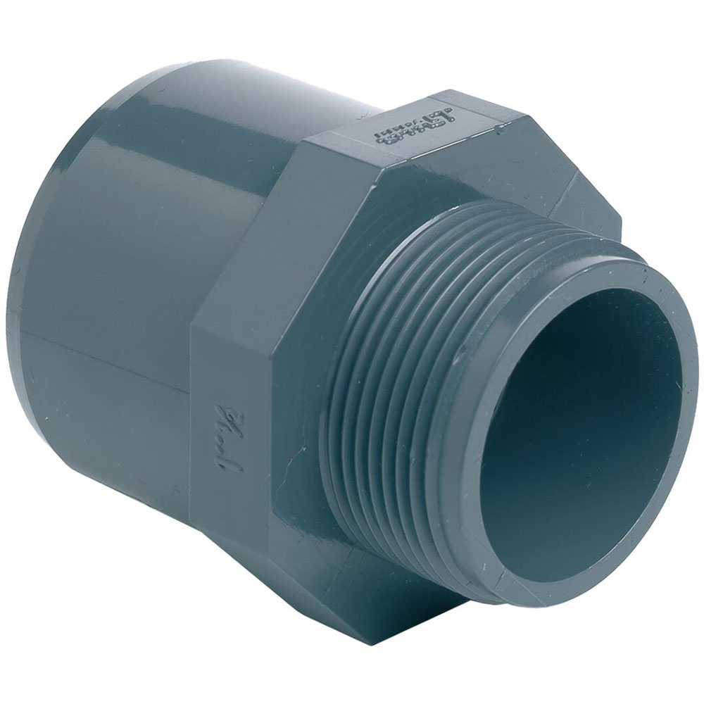 Муфта ПВХ Effast RGRAMG040F перехідна, із зовнішньою різьбою d40x50x1-1/2" 1 Муфта ПВХ Effast RGRAMG012A перехідна, із зовнішньою різьбою d12x16x3/8"