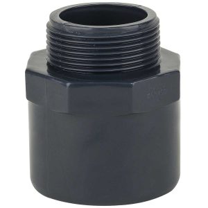 Муфта ПВХ Era USM00150/40 редукційна, із зовнішньою різьбою d50/40х1-1/4"