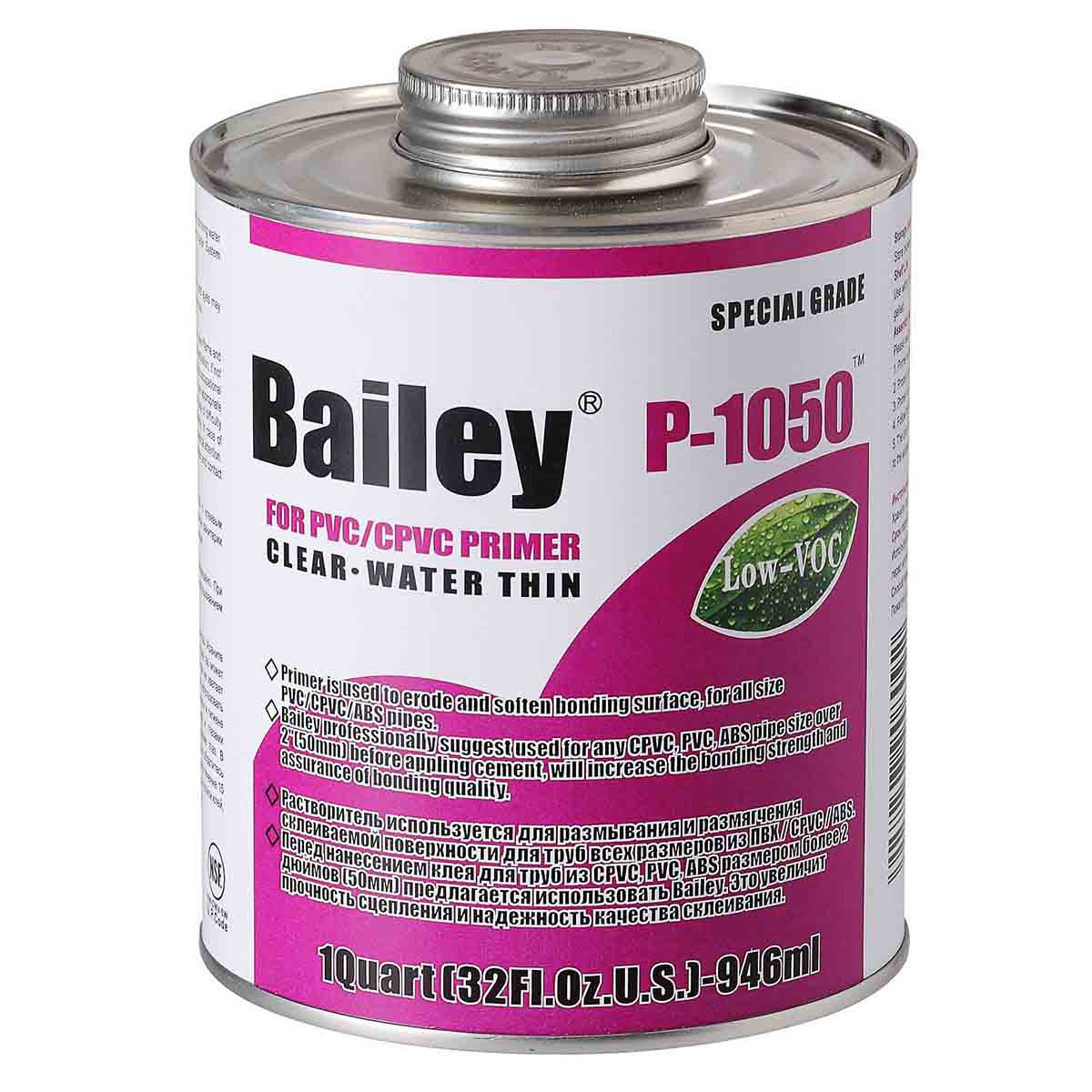 Очищувач (Праймер) Bailey P-1050 237 мл 1 Очищувач (Праймер) Bailey P-1050 946 мл