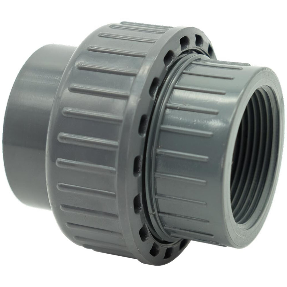 Муфта ПВХ Effast RGRBOG016A розбірна з внутрішньою різьбою, d16x3/8" 1 Муфта ПВХ Effast RGRBOG110L розбірна з внутрішньою різьбою, d110x4"