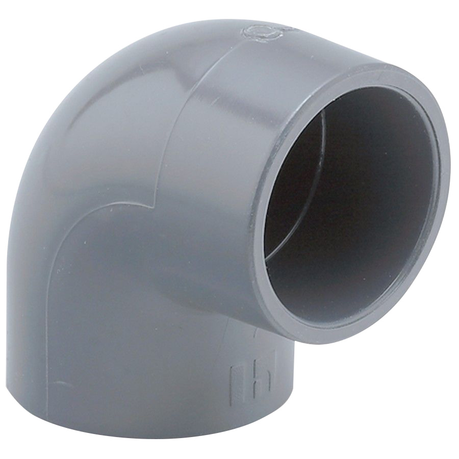 Коліно ПВХ Hidroten 1001003, 90°, d40 мм 1 Коліно ПВХ Hidroten 1001092, 90°, d250 мм