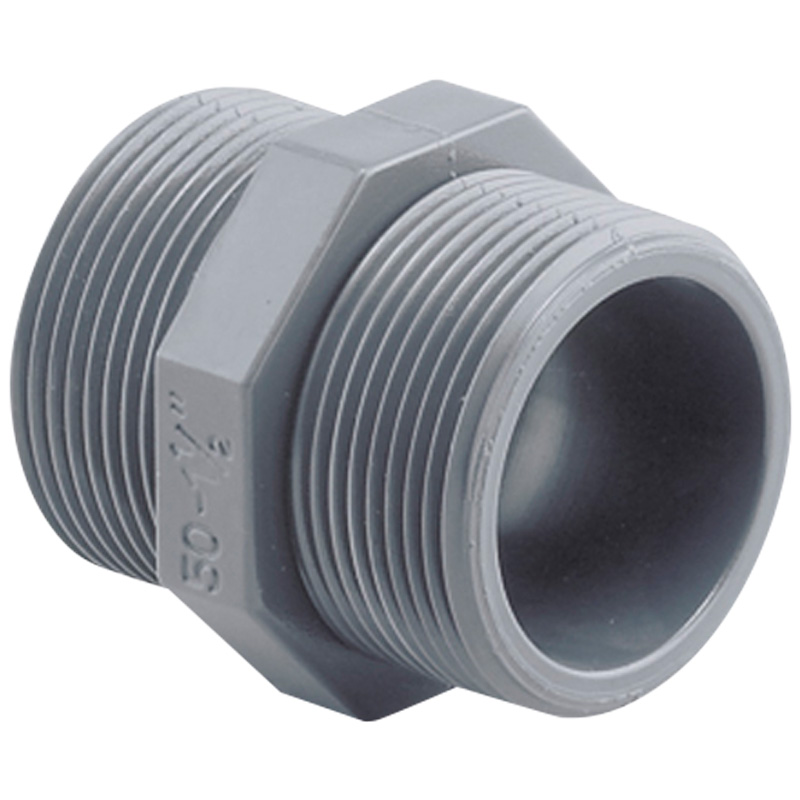 Ніпель ПВХ Hidroten НР-НР, 1002403, d1" 1 Ніпель ПВХ Hidroten НР-НР, 1002405, d1 1/2"