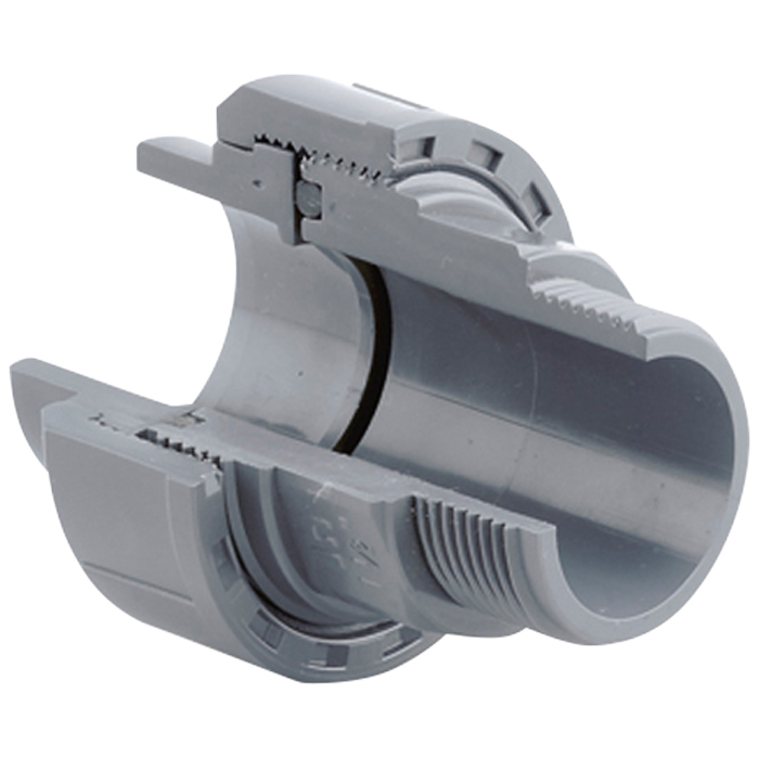 Муфта розбірна ПВХ Hidroten НР 1002074, перехідна, d3/4"- 25 мм 1 Муфта розбірна ПВХ Hidroten НР 1002077, перехідна, d1 1/2"- 50 мм