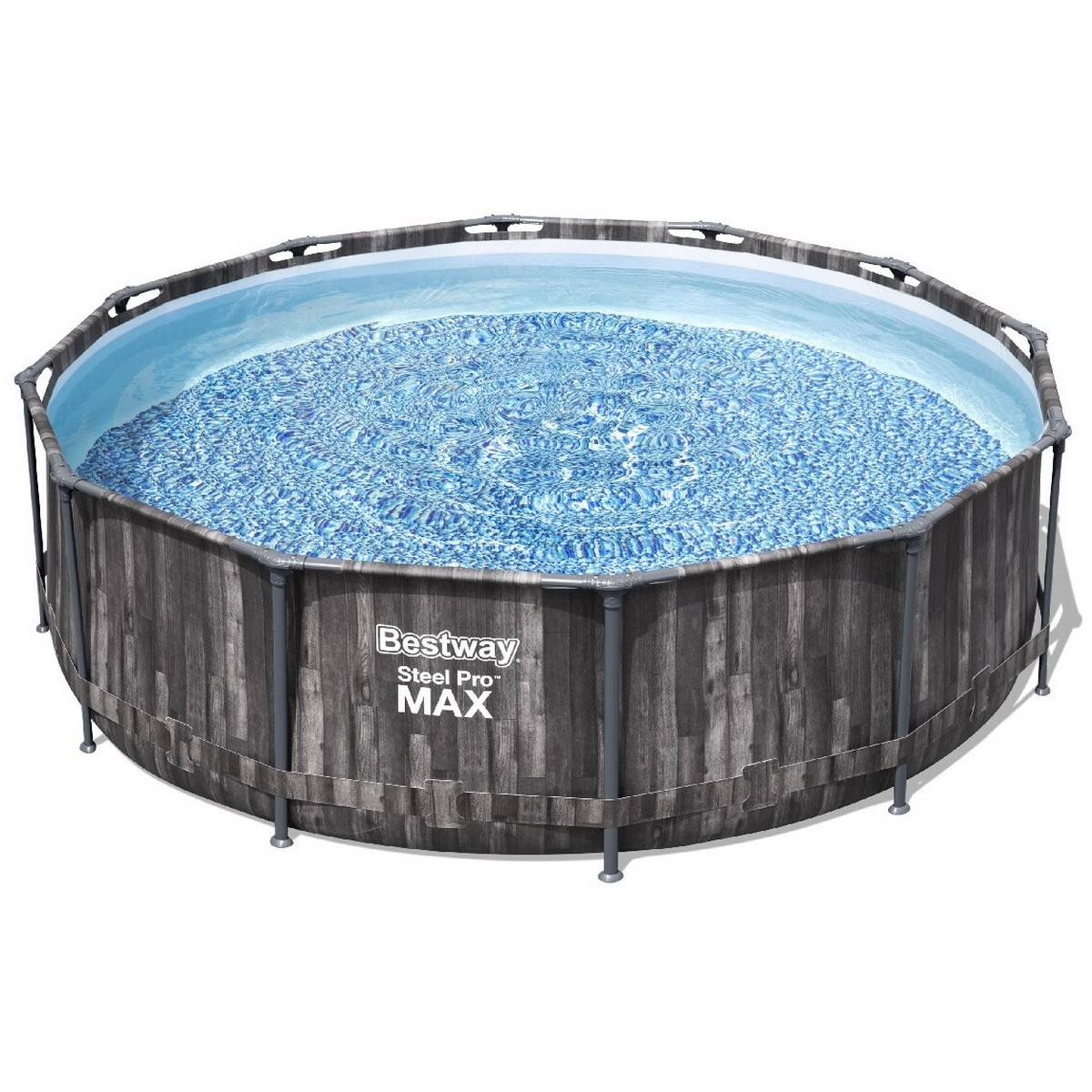 Каркасний басейн Bestway Wood Style 5614X (366х100 см) з картриджним фільтром та драбиною 2 Каркасний басейн Bestway Wood Style 5614X (366х100 см) з картриджним фільтром та драбиною