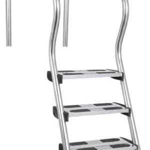 Сходи для басейну Hayward EAF4 Easy access (4 сходинки), для широкого борту, AISI-316