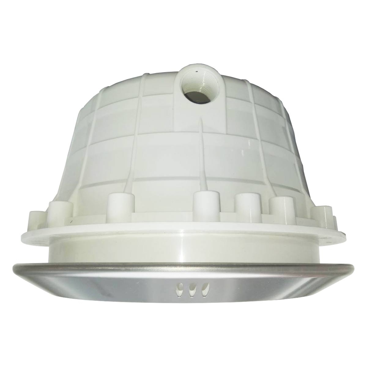 Корпус прожектора Emaux PAR56 NP300-S (без лампи) S/S накладка, латунні вставки 2 Корпус прожектора Emaux PAR56 NP300-S (без лампи) S/S накладка, латунні вставки