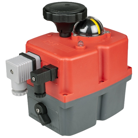 Електропривід Aquaviva J+J J4C S-140 AC24-240В/DC24-135В 1 Електропривід Aquaviva J+J J4C S-140 AC24-240В/DC24-135В із вбудованим позиціонером DPS