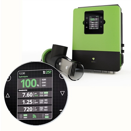 Гідролізер Hayward Oxilife OX1 (60 м³) з функцією управління басейном 2 Гідролізер Hayward Oxilife OX0 (25 м³) з функцією управління басейном