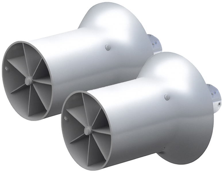 Турбінна система Hydrostar BGA 550 Double (160–550 м3/год, 230 В, на кронштейні) 1 Турбінна система Hydrostar BGA 1200 Double (160–1200 м3/год, 230 В, на кронштейні)